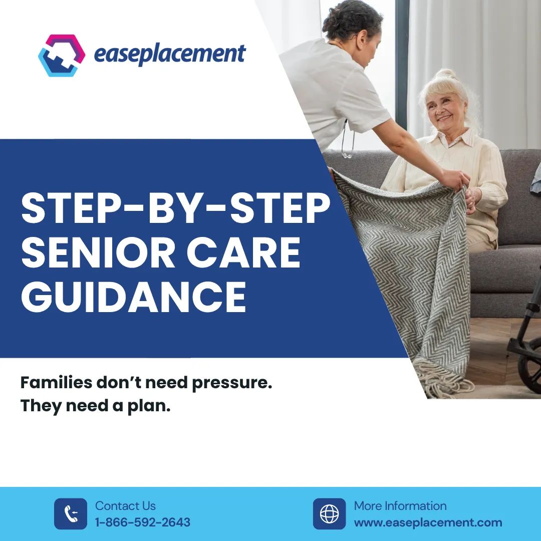 EasePlacement's tweet photo. EasePlacement gives families the clarity and confidence to take the next step—without second guessing.
🔍 Simple process
🧠 Real guidance
#EasePlacement #SeniorCareMadeEasy #NoGuesswork https://t.co/L8X36rCCQb