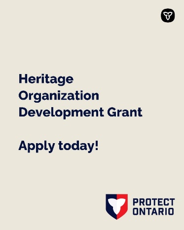 Attention Heritage Organizations in Markham-Unionville!

Applications for the Heritage Organization and Development Grant are now open! The grant provides eligible organizations with funding to promote awareness of Ontario's heritage.

Learn more: ontario.ca/page/available…