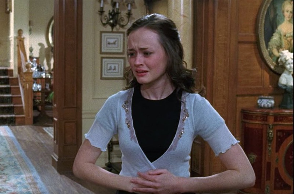 when you feel that first cramp that tells you that your period is about to start