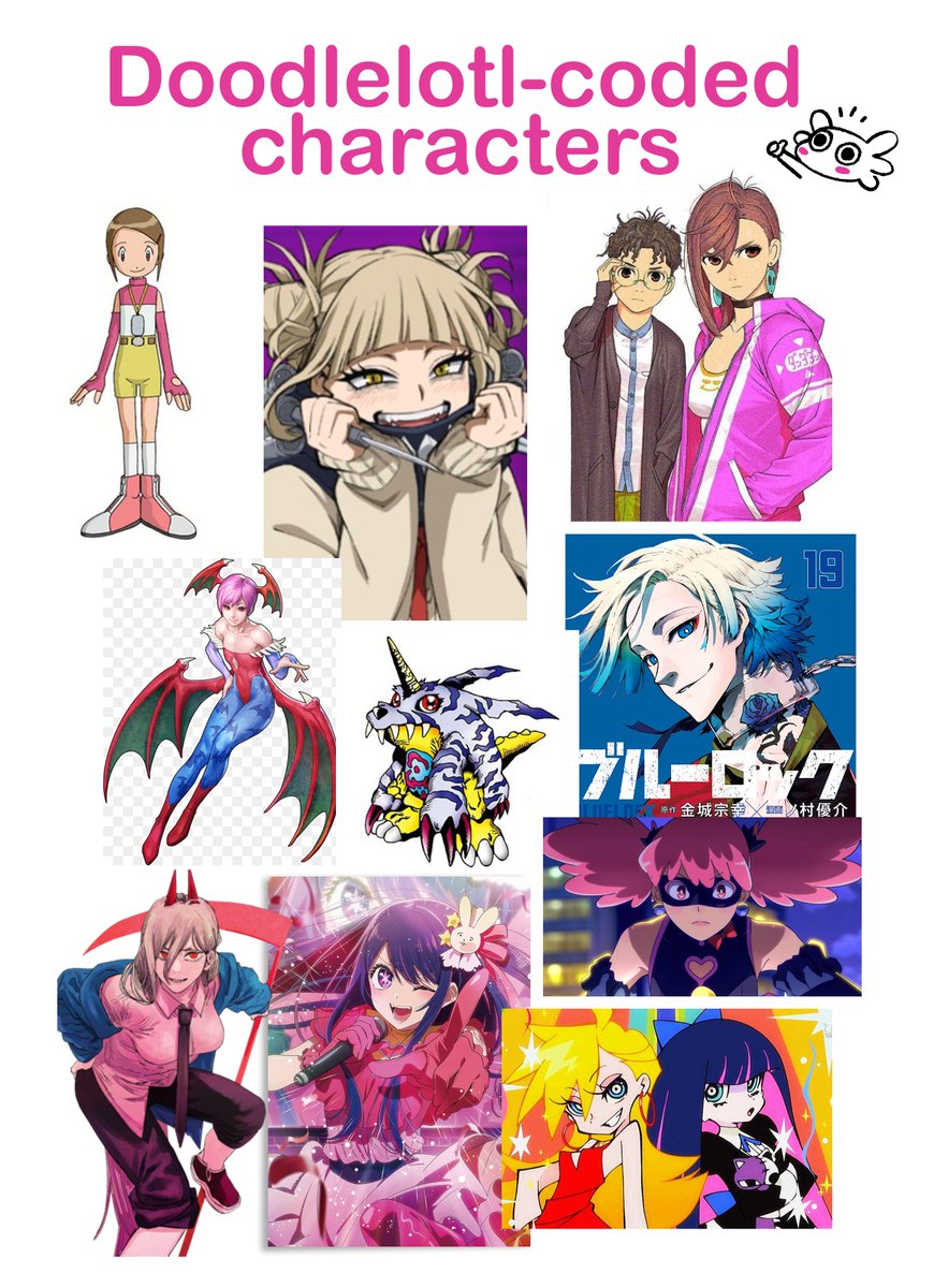 I combined all my favorite characters to create the ultimate Doodlelotl-coded design