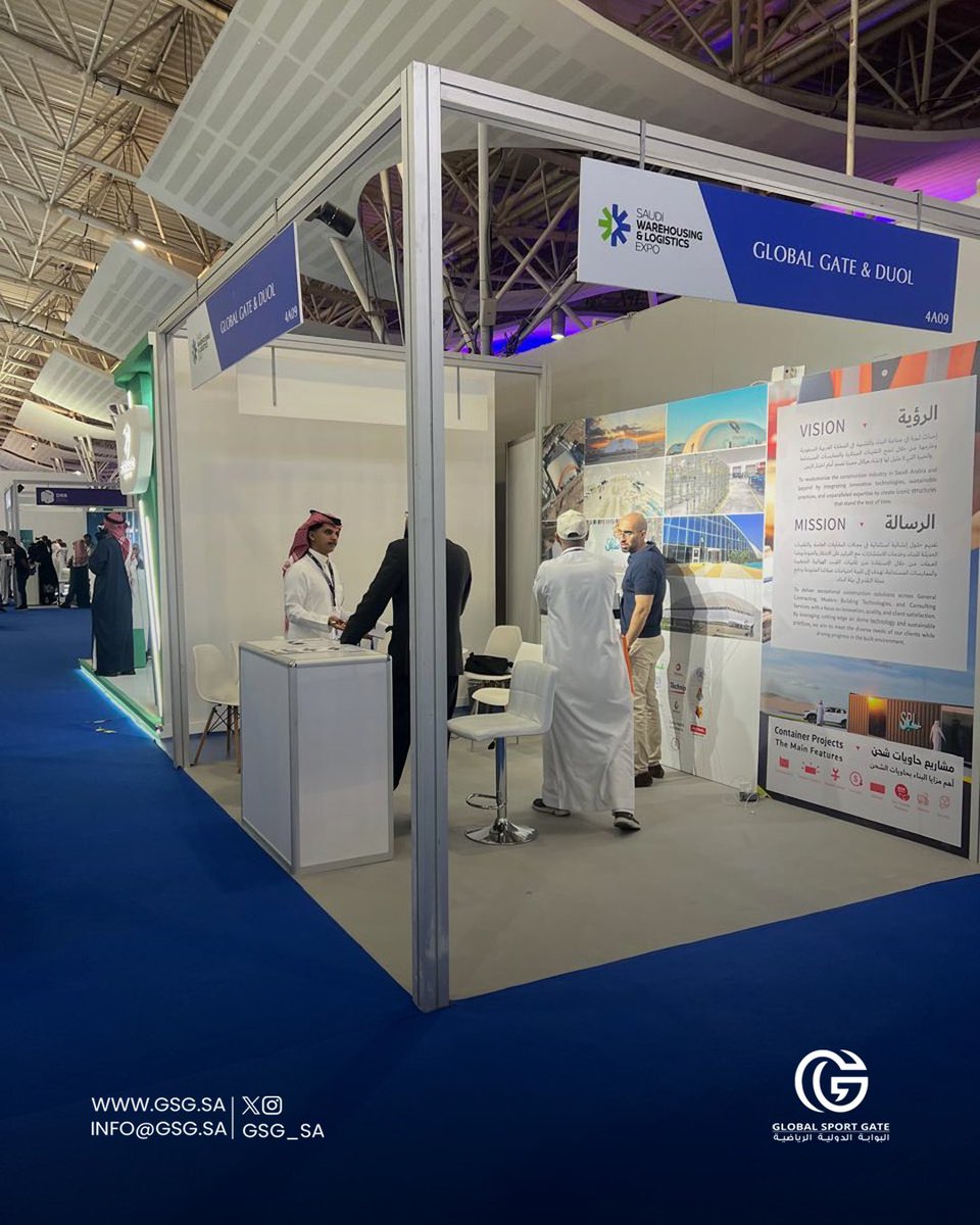 لقطات من مشاركتنا في معرض الإمداد واللوجستيات السعودي،
شكرًا لكل من زارنا وساهم في نجاح وجودنا.✨ 

Highlights from our participation in the Saudi Warehousing &amp; Logistics Expo.
Thank you to everyone who visited us and contributed to the success of our presence! ✨