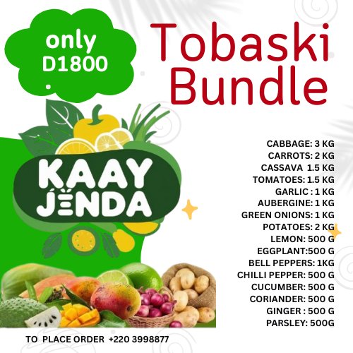 Chaatastik's tweet photo. 🌙🎉 Kaay Jënda Tobaski Bundles are BACK! 🎉🌙
Stress-free Tobaski prep with fresh Grocery &amp; Veggie Bundles delivered to your door! 🛒🥬🍅

📅 Delivery: 2nd &amp; 4th June
💳 Pay via Wave/Bank
📞 Order: +220 399 88 77
Order. Eat.Celebrate. #Tobaski2025 #Gambia
#EidUlAdha2025 #Foodie https://t.co/bwiYhUU64g