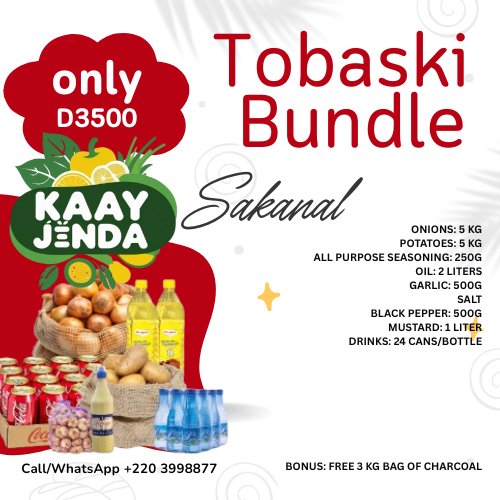 Chaatastik's tweet photo. 🌙🎉 Kaay Jënda Tobaski Bundles are BACK! 🎉🌙
Stress-free Tobaski prep with fresh Grocery &amp; Veggie Bundles delivered to your door! 🛒🥬🍅

📅 Delivery: 2nd &amp; 4th June
💳 Pay via Wave/Bank
📞 Order: +220 399 88 77
Order. Eat.Celebrate. #Tobaski2025 #Gambia
#EidUlAdha2025 #Foodie https://t.co/bwiYhUU64g