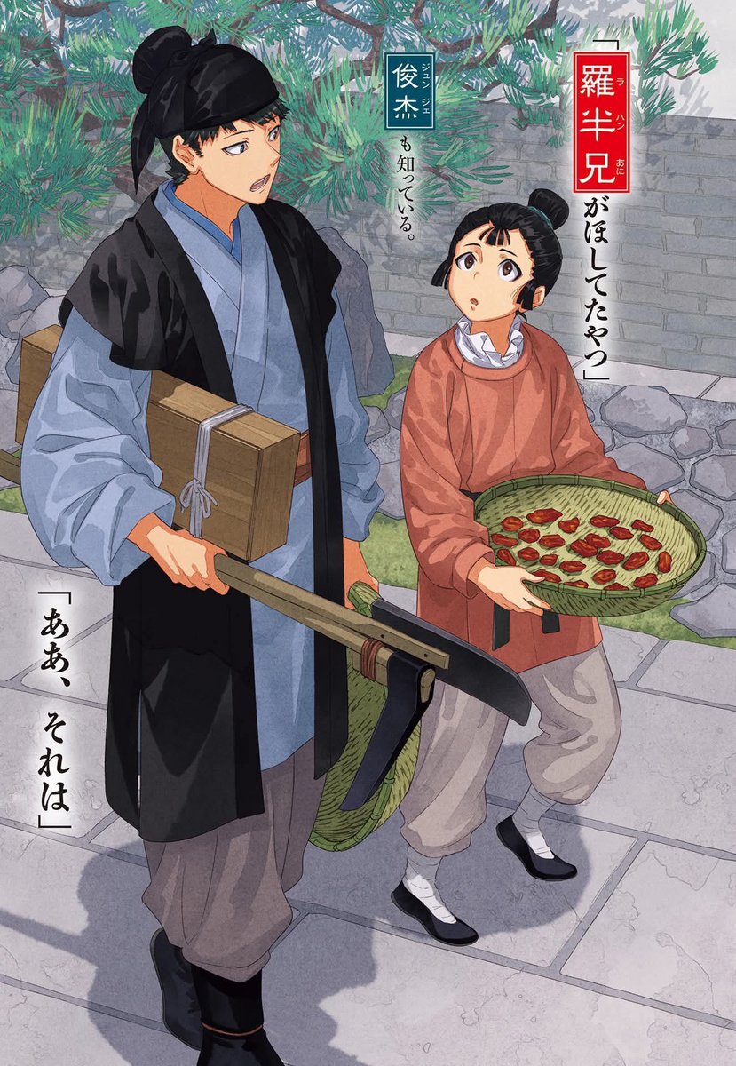 Junjie (Lahan’s brother) and Junjie illustration from LN Volume 16!