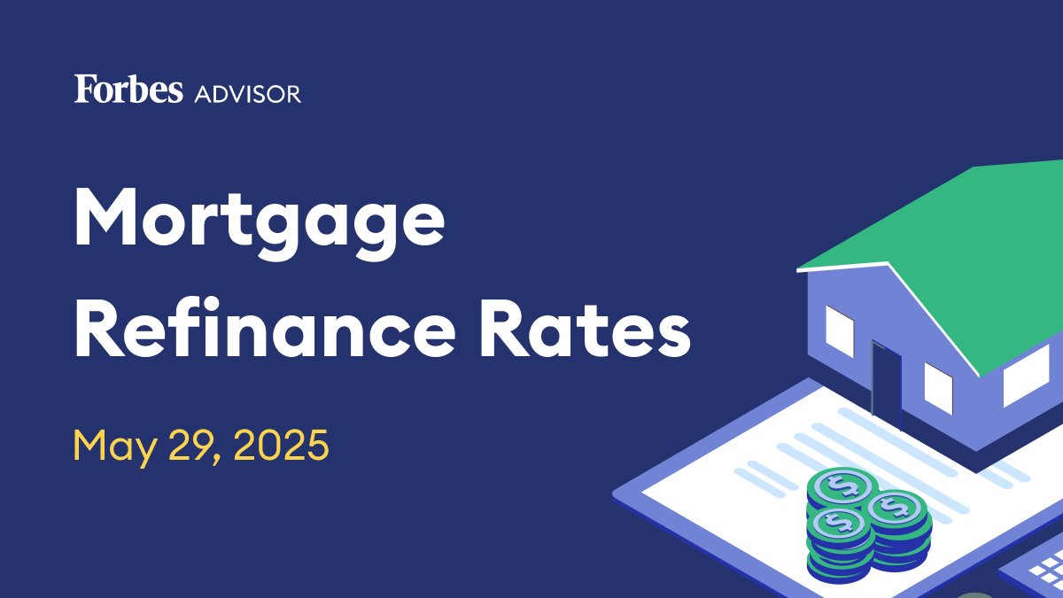 Thinking about refinancing your mortgage? Here are today's refinance rates.
👉 on.forbes.com/6186NzEMr