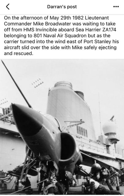 2) Rescued, he soon appears before Captain JJ Black and scoffs "That's what happens when you try to use an aircraft carrier like a f*cking speed boat!" before being quickly ushered away...