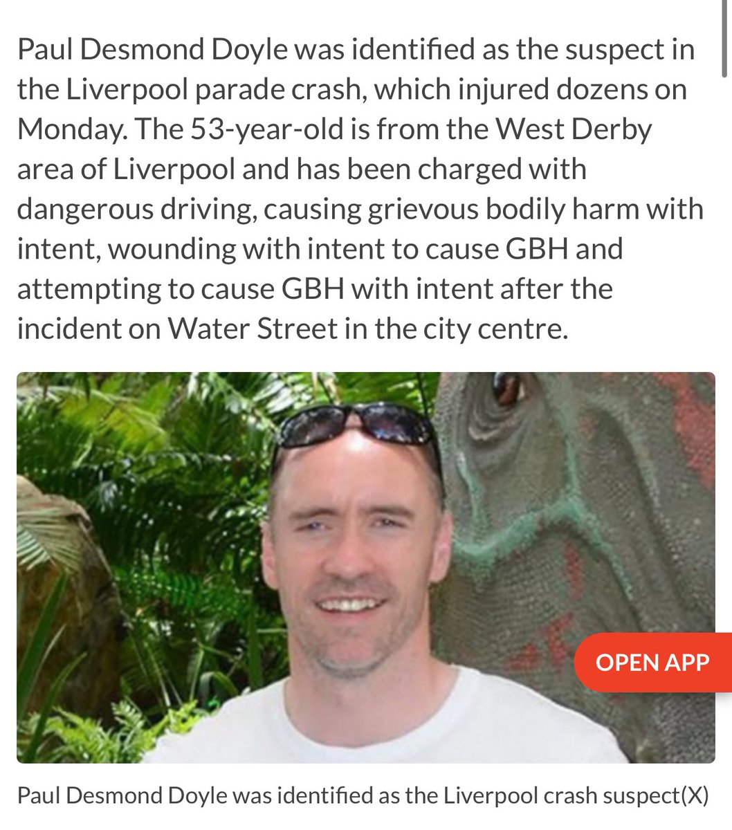 CraigHouston_'s tweet photo. If the “53 year old white guy” was under the influence of drugs then why are there no drug offences on the charge sheet? https://t.co/2VM2S4fXfD