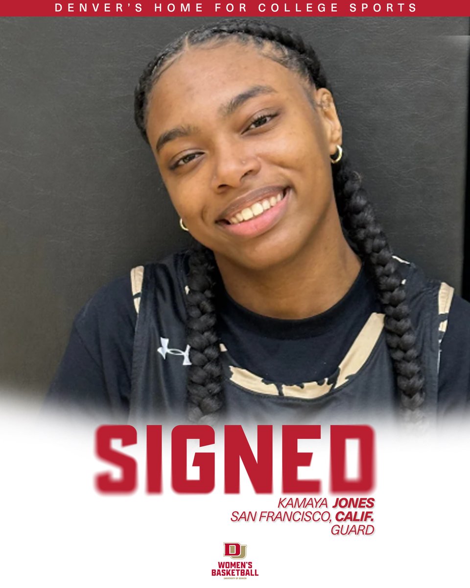 From the west coast to the rockies, excited to add Kamaya Jones to our 2025-26 roster. 
✍️: bit.ly/3Sn1ULQ
#GoPios