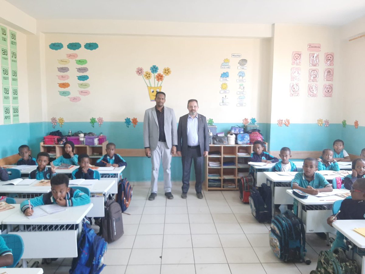 Türkiye in Ethiopia (@tc_addisabababe) on Twitter photo We were also honored by examining the ongoing <a href="/TIKAAddisAbaba/">TİKA Addis Ababa</a> projects together with H.E. Ordin Bedri, who also joined the visit of Amb. Baran to <a href="/ETmaarif/">International Maarif Schools of Ethiopia</a> campus in Harar. Both of the Turkish institutions are proud of their support to the Harari people. We were also honored by examining the ongoing <a href="/TIKAAddisAbaba/">TİKA Addis Ababa</a> projects together with H.E. Ordin Bedri, who also joined the visit of Amb. Baran to <a href="/ETmaarif/">International Maarif Schools of Ethiopia</a> campus in Harar. Both of the Turkish institutions are proud of their support to the Harari people.