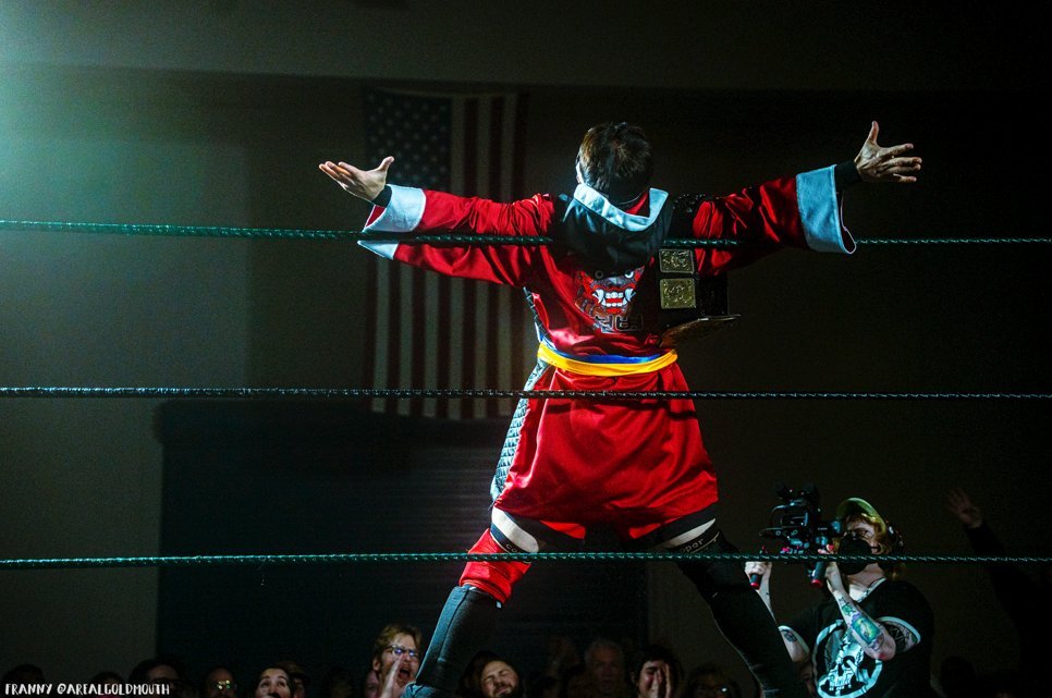 How about I bring my DOA Pure wrestling belt to my home nation to defend it on PWS?