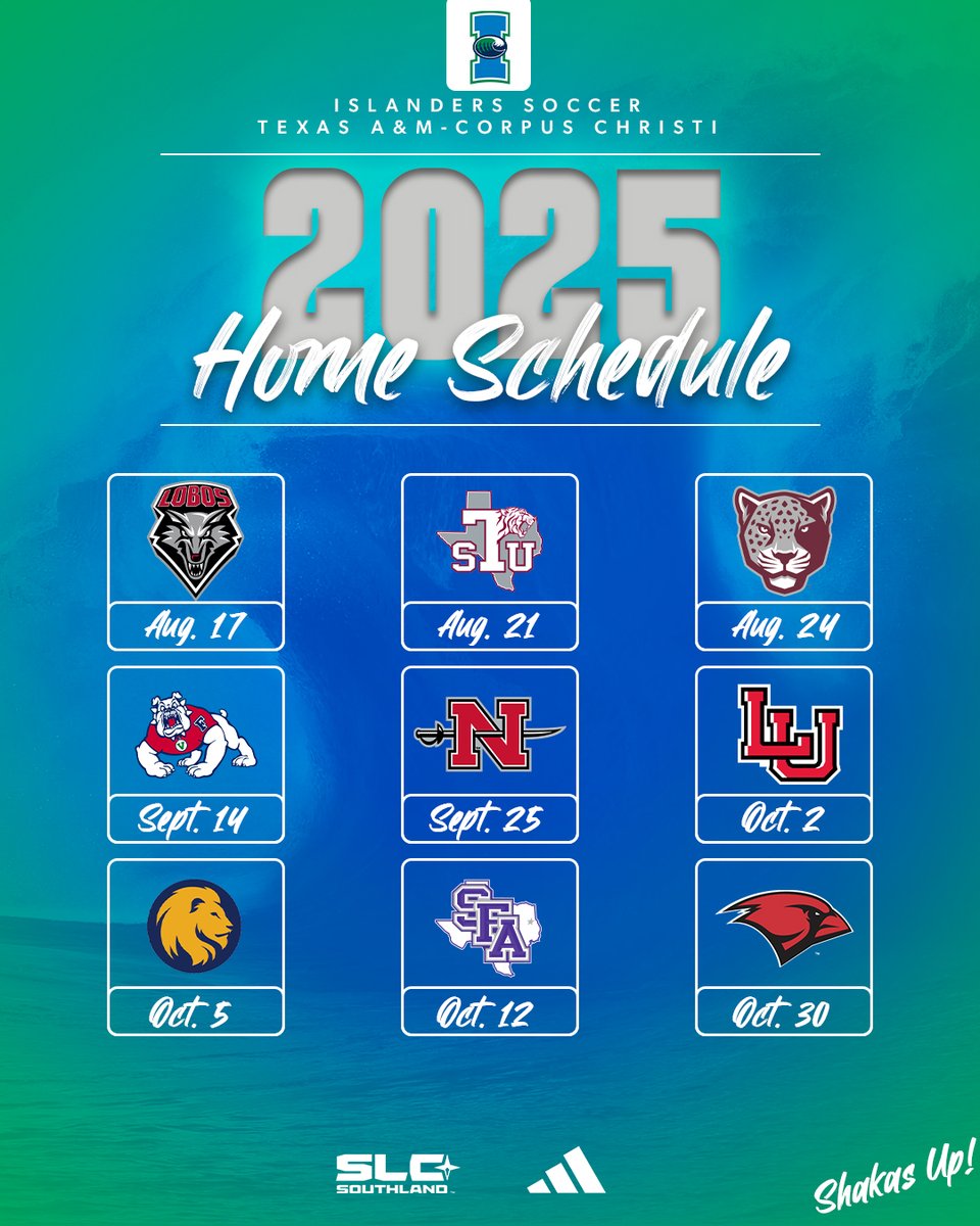 🚨 2025 SCHEDULE IS HERE! 🚨

🔗: tinyurl.com/bdbu366u

#ShakasUp