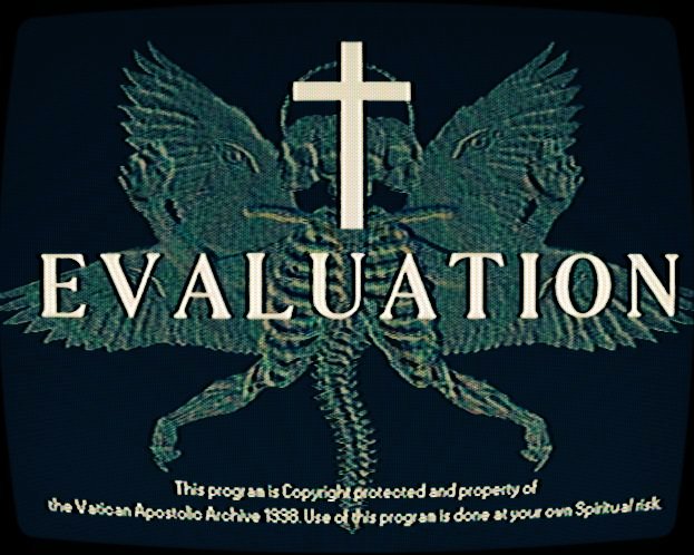 DanInFiction's tweet image. My new tiny and totally safe game EVALUATION is out on @itchio for Free ✝️

toothandclaw.itch.io/evaluation

This emulated program will help you with:

- Faith &amp;amp; Self-worth
- Getting close to God
- Communing with the dead
- Seeing the future

Choice is an illusion.

#gamedev #horrorgames
