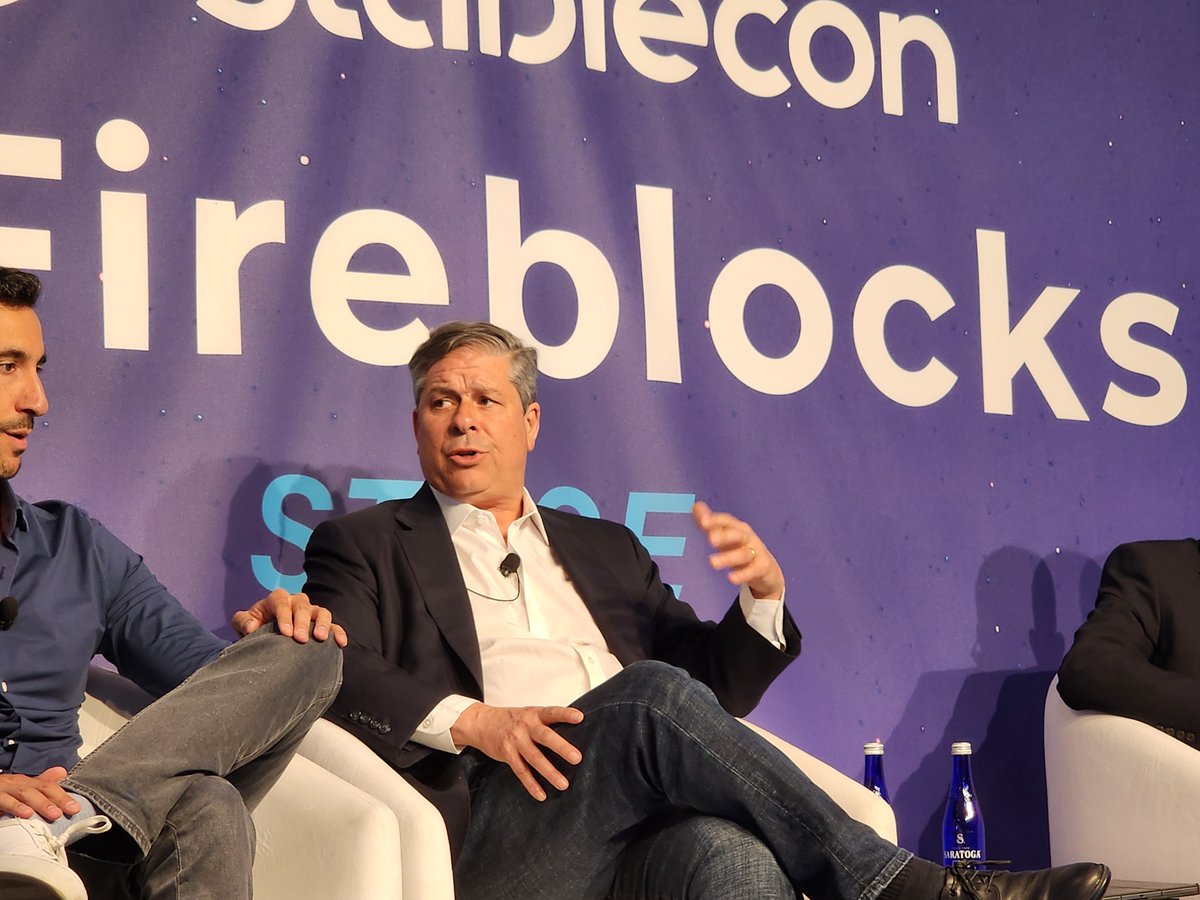 WisdomTree Prime® (@wisdomtreeprime) on Twitter photo The “Stablecoin Sandwich”:
Not quite TradFi. Not quite DeFi.
Stablecoins are caught between two layers: the legacy TradFi system on one side, and emerging DeFi rails on the other.
At #Stablecon2025, @jonosteinberg, joined <a href="/raj_dhamodharan/">raj dhamodharan</a> (<a href="/Mastercard/">Mastercard</a>), <a href="/jony_levin/">Jonylevin</a> The “Stablecoin Sandwich”:
Not quite TradFi. Not quite DeFi.
Stablecoins are caught between two layers: the legacy TradFi system on one side, and emerging DeFi rails on the other.
At #Stablecon2025, @jonosteinberg, joined <a href="/raj_dhamodharan/">raj dhamodharan</a> (<a href="/Mastercard/">Mastercard</a>), <a href="/jony_levin/">Jonylevin</a>