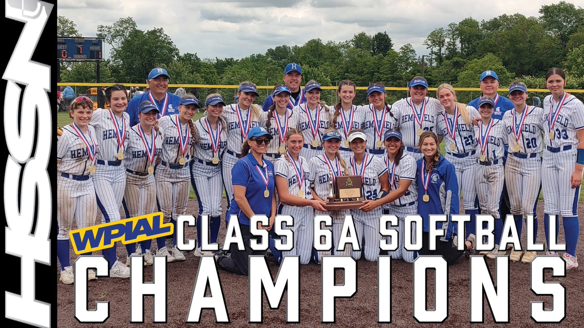 🏆9X CHAMPS🏆

<a href="/HEMPSOFTBALL/">Hempfield Softball</a> moves into a T-2nd all-time as they take down Seneca Valley for their 9th championship overall and 7th in the last 10 years.

#HSSN