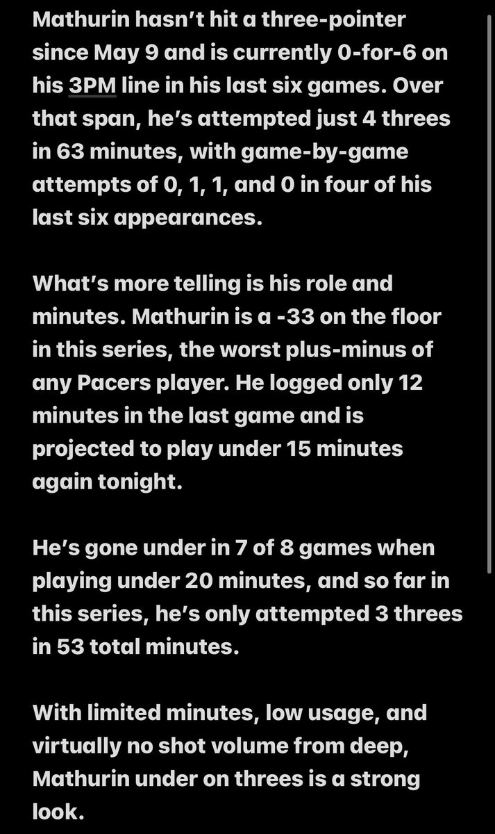 LionLockss's tweet photo. NBA LOCK #3

Mathurin’s three-point shot took a vacation — under 0.5 threes all day 🚫🎯

Benedict Mathurin u0.5 assists

Analysis⬇️⬇️

#nba #nbaplay #nbalock #nbapick https://t.co/mx8XI2y3xa