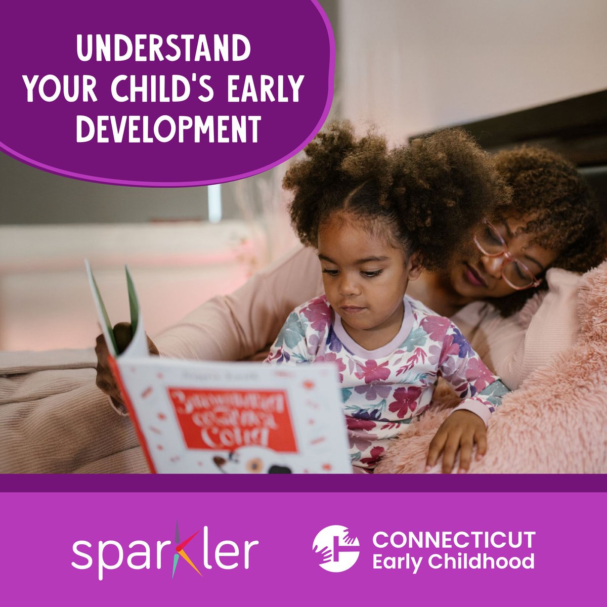 Celebrate all your child has accomplished and ensure they continue to make progress by completing an Ages &amp; Stages Questionnaire. Download the free <a href="/PlaySparkler/">Sparkler</a> mobile app today to access the ASQ Use the code CT at registration to access local support!