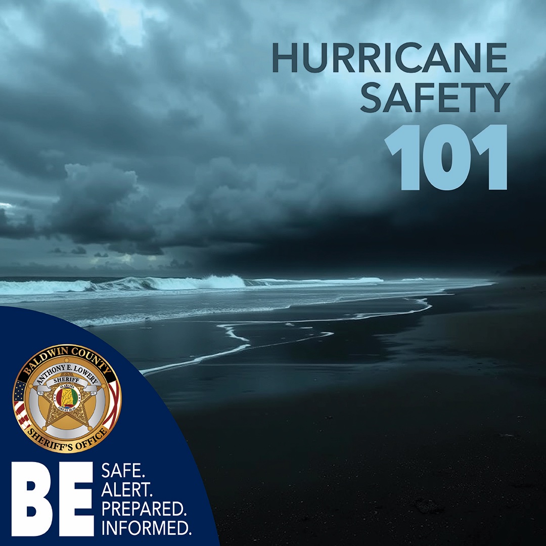 Baldwin County Sheriff's Office (@1bc_so) on Twitter photo As we enter the hurricane season, the BCSO urges all residents to prepare now! Here are key steps to ensure your safety:
 -Create an Emergency Kit
- Know your evacuation routes 
-Monitor weather updates 
-Secure Your Home: 
#HurricaneSeason  #BaldwinCounty #CommunitySafety As we enter the hurricane season, the BCSO urges all residents to prepare now! Here are key steps to ensure your safety:
 -Create an Emergency Kit
- Know your evacuation routes 
-Monitor weather updates 
-Secure Your Home: 
#HurricaneSeason  #BaldwinCounty #CommunitySafety