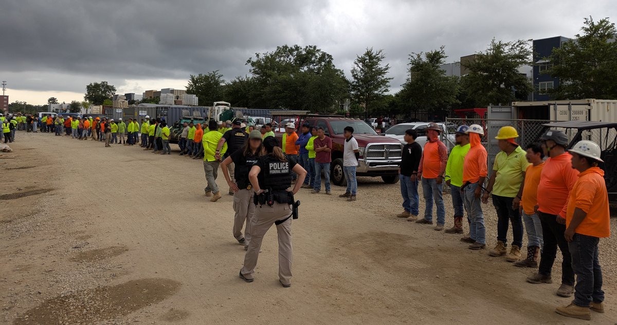 HSI Tampa (@hsitampa) on Twitter photo BREAKING! <a href="/HSITampa/">HSI Tampa</a> led teams from <a href="/EROMiami/">ERO Miami</a> <a href="/FLHSMV/">FLHSMV</a> <a href="/fdlepio/">FDLE</a> @DEAMiamiDiv <a href="/FBIJacksonville/">FBI Jacksonville</a> <a href="/ATF_Tampa/">ATF Tampa</a> <a href="/USMarshalsHQ/">U.S. Marshals Service</a> <a href="/IRSCI_Miami/">IRS Criminal Investigation Miami Field Office</a> during the arrest of more than 100 illegal aliens (some of which were previously deported and others with criminal backgrounds) at a major BREAKING! <a href="/HSITampa/">HSI Tampa</a> led teams from <a href="/EROMiami/">ERO Miami</a> <a href="/FLHSMV/">FLHSMV</a> <a href="/fdlepio/">FDLE</a> @DEAMiamiDiv <a href="/FBIJacksonville/">FBI Jacksonville</a> <a href="/ATF_Tampa/">ATF Tampa</a> <a href="/USMarshalsHQ/">U.S. Marshals Service</a> <a href="/IRSCI_Miami/">IRS Criminal Investigation Miami Field Office</a> during the arrest of more than 100 illegal aliens (some of which were previously deported and others with criminal backgrounds) at a major