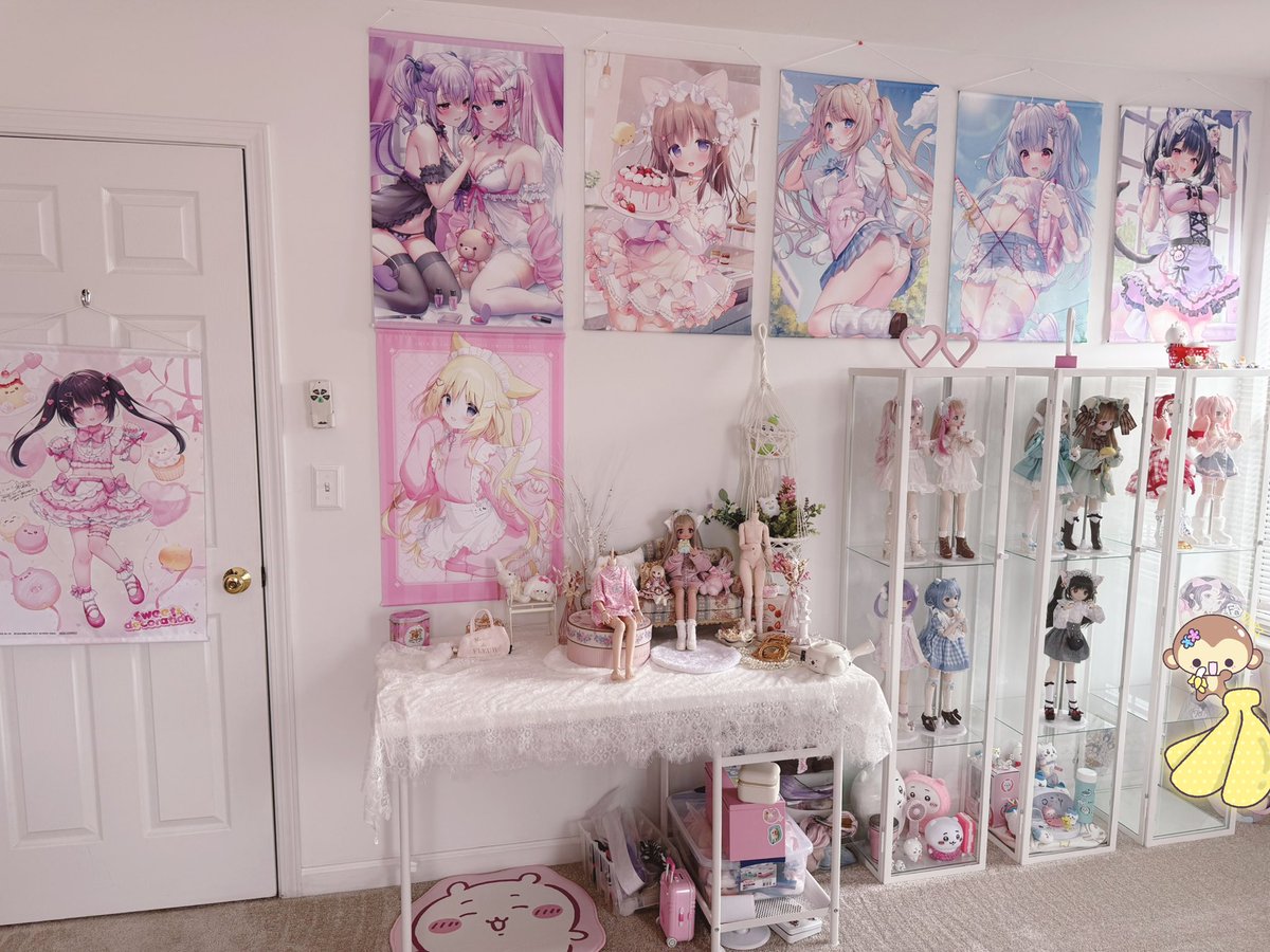 hhoneymelon's tweet image. melon room 2025ver
I’ve downsized quite a bit and I’m very happy where how things look now… 😌
୨୧ うちの部屋です୨୧
#痛部屋