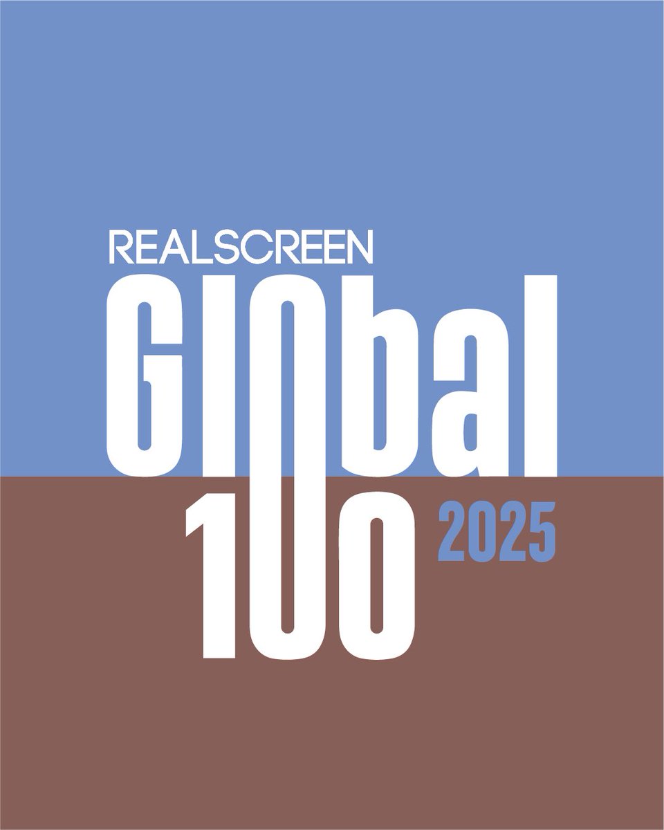 GlassEntGroup's tweet image. We are excited to share that Glass Entertainment Group was named a Top 100 Production Company by Realscreen Global 100 for 2025. Congratulations to our incredible team!