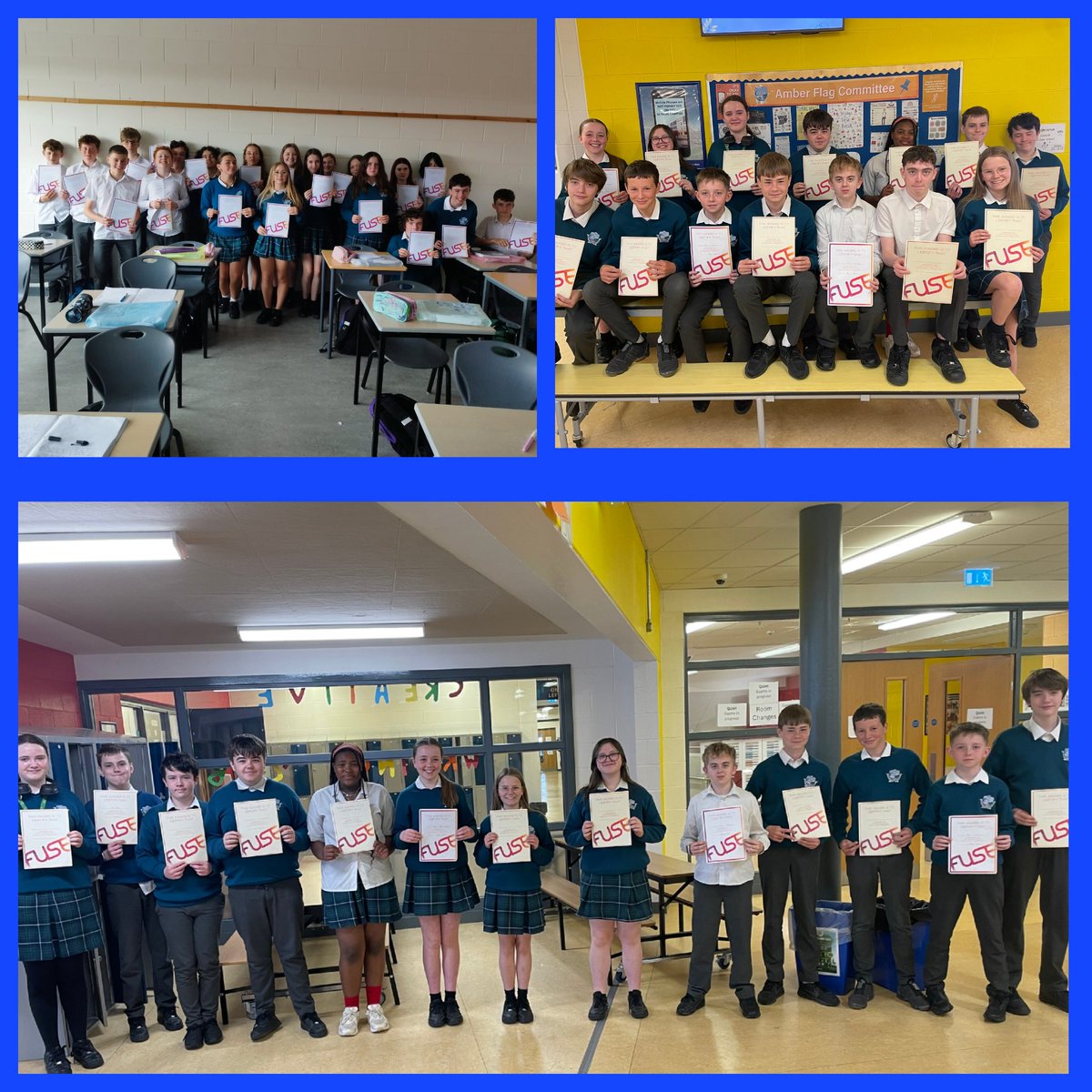 Ardscoil na Mara - an Edmund Rice School. (@ardscoilnamara) on Twitter photo All of our first years received their #FUSE progamme certs. It is designed to increase confidence in young people’s ability to identify and deal with bullying situations in person and online, It empowers students to take appropriate action. <a href="/AntiBullyingCen/">Anti Bullying Centre (ABC)</a> All of our first years received their #FUSE progamme certs. It is designed to increase confidence in young people’s ability to identify and deal with bullying situations in person and online, It empowers students to take appropriate action. <a href="/AntiBullyingCen/">Anti Bullying Centre (ABC)</a>