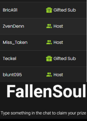 FIRE_Gen_X (@fire_gen_x) on Twitter photo Had a great stream last night! 🔥Thank you all for the love and support!🧡Special thanks to these amazing streamers: blunt095 <a href="/Teckel_on_Kick/">Teckel</a> <a href="/Miss_Taken_1/">Miss Taken</a> <a href="/ZvenDennn/">ZvenDen</a> and BrIcA91
And congratulations to FallenSoul for winning the 5 gift subs! 🎉
<a href="/KickCommunity/">Kick Community</a> <a href="/KickStreaming/">Kick</a> Had a great stream last night! 🔥Thank you all for the love and support!🧡Special thanks to these amazing streamers: blunt095 <a href="/Teckel_on_Kick/">Teckel</a> <a href="/Miss_Taken_1/">Miss Taken</a> <a href="/ZvenDennn/">ZvenDen</a> and BrIcA91
And congratulations to FallenSoul for winning the 5 gift subs! 🎉
<a href="/KickCommunity/">Kick Community</a> <a href="/KickStreaming/">Kick</a>