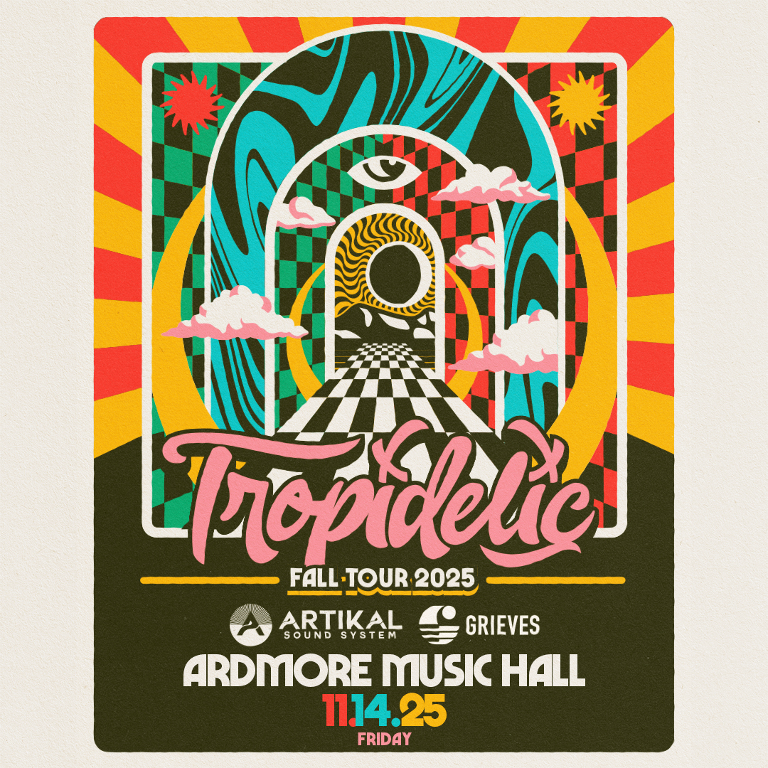 Six-piece reggae powerhouse Tropidelic supplies the good vibes on 11/14 with special guests Artikal Sound System and Grieves ☀️🌊

🎟️ tixr.com/pr/social/1369…