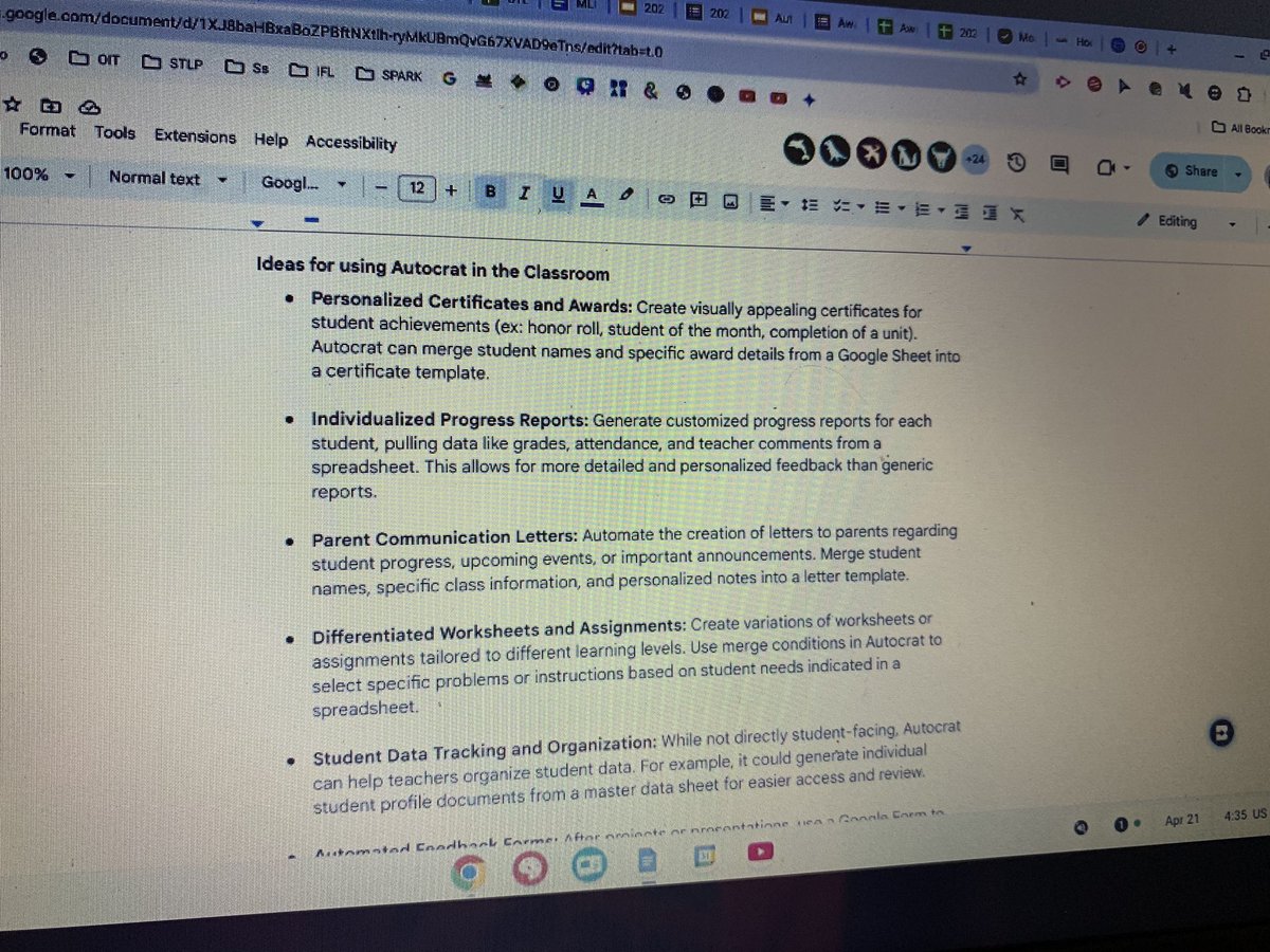 Jennifer Chandler, NBCT (@jenniferc40456) on Twitter photo One thing I LOVE about <a href="/KEDCGrants/">KEDC Grants</a> is that when I miss a session I can go back and watch the recording later. Thanks <a href="/EdTechKelly/">Kelly Fischer</a> for teaching us how to use Autocrat with Google Sheets! <a href="/KEDC_HERO/">HERO</a> One thing I LOVE about <a href="/KEDCGrants/">KEDC Grants</a> is that when I miss a session I can go back and watch the recording later. Thanks <a href="/EdTechKelly/">Kelly Fischer</a> for teaching us how to use Autocrat with Google Sheets! <a href="/KEDC_HERO/">HERO</a>
