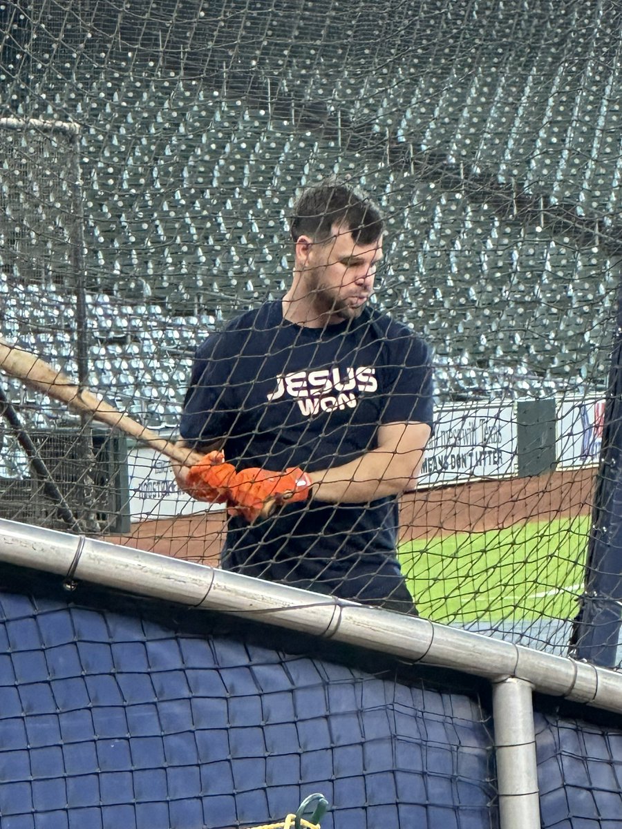 WillKunkelV's tweet photo. Great shirt from Astros OF Chas McCormick today. 
🙏🙏🙏 https://t.co/bTtNuz8ls1