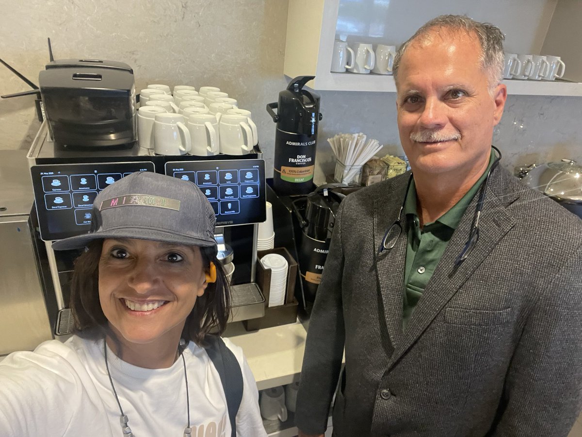 Emanuela Palmerini (@manupalmerini) on Twitter photo Pre #ASCO2025 espresso! Here we come! <a href="/SylvesterCancer/">Sylvester Comprehensive Cancer Center</a> #trentselfie Pre #ASCO2025 espresso! Here we come! <a href="/SylvesterCancer/">Sylvester Comprehensive Cancer Center</a> #trentselfie