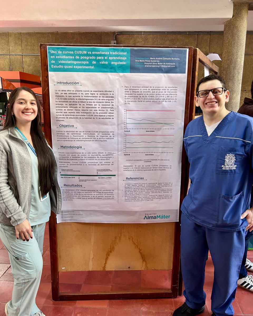 Hospital Alma Máter de Antioquia (@hospalmamater) on Twitter photo ¡Participamos en las XV Jornadas de Investigación de <a href="/Medicina_UdeA/">Facultad de Medicina | Universidad de Antioquia</a>! Nuestros especialistas presentaron 4 pósteres que reflejan cómo, a través de la innovación y la investigación, seguimos impulsando el avance de la ciencia médica y el bienestar de los pacientes. Esta jornada es ¡Participamos en las XV Jornadas de Investigación de <a href="/Medicina_UdeA/">Facultad de Medicina | Universidad de Antioquia</a>! Nuestros especialistas presentaron 4 pósteres que reflejan cómo, a través de la innovación y la investigación, seguimos impulsando el avance de la ciencia médica y el bienestar de los pacientes. Esta jornada es