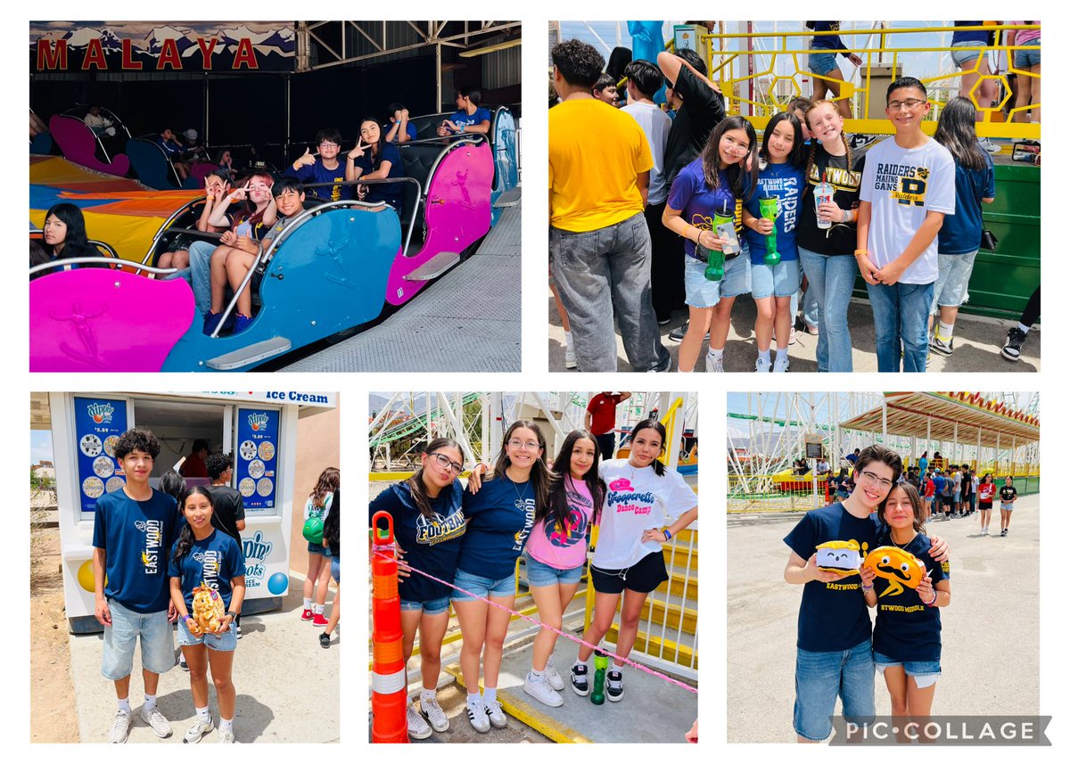 An exciting ending to a memorable school year! Today we took our annual school trip to Western Playland and had the best time! #RaidersMakingGains #BringThemToEastwood