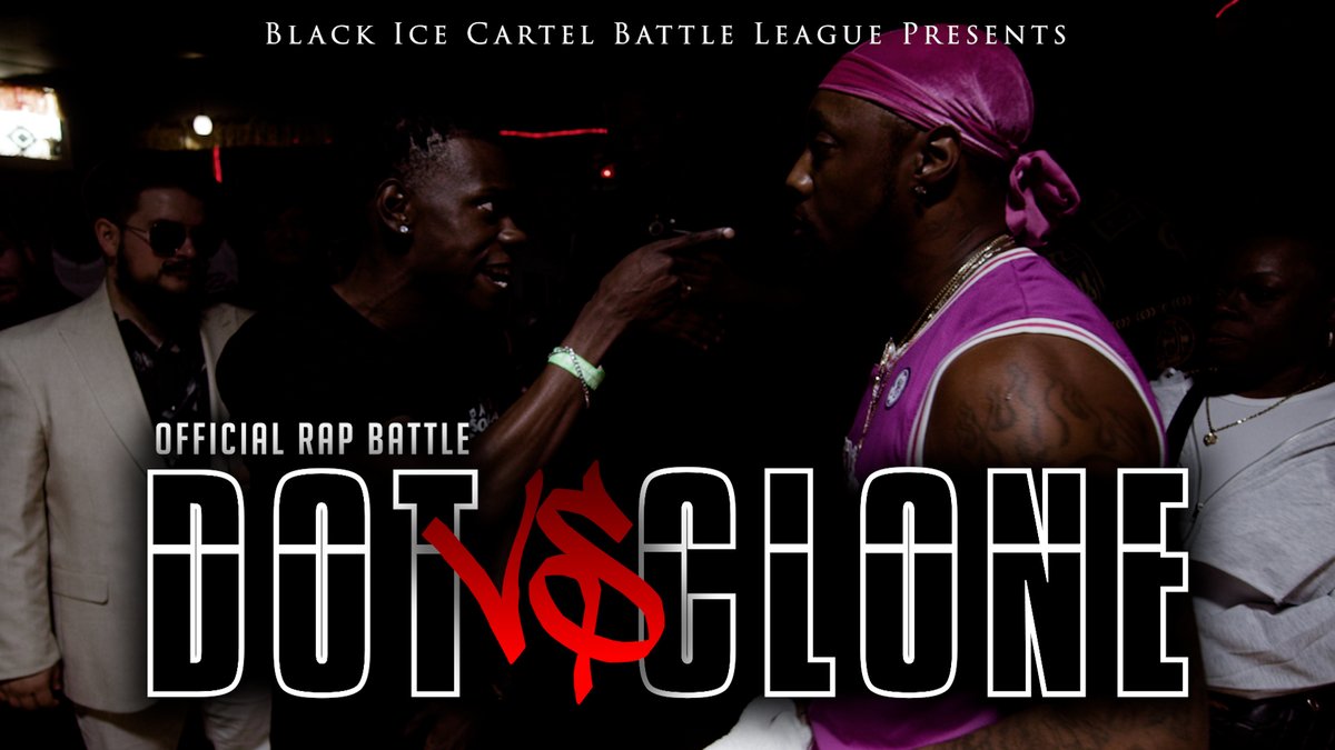 Friday 5•30•25 @ 2c|3e
<a href="/DotTeflon/">DOT TEFLON</a> VS <a href="/Clone478/">Clone478</a> 
Subscribe: youtube.com/@blackicecartel