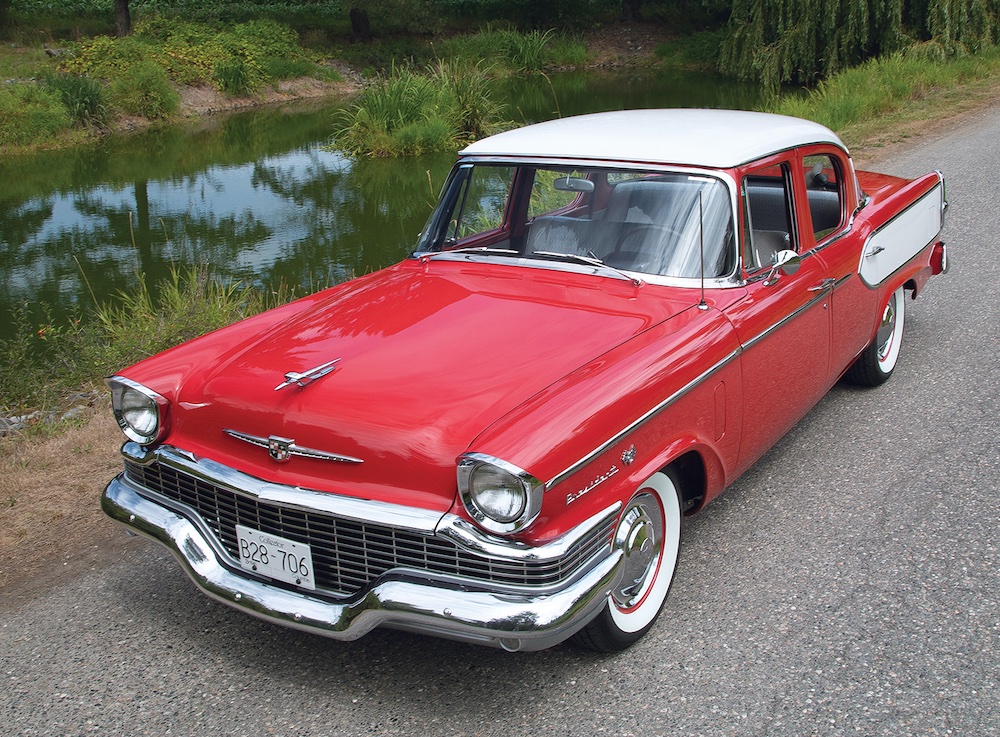 Be sure to read the Photo Feature article highlighting this Canadian-built 1957 Studebaker President four-door sedan in the June 2025 issue of Collectible Automobile magazine on sale now. #collectibleautomobilemagazine #studebaker