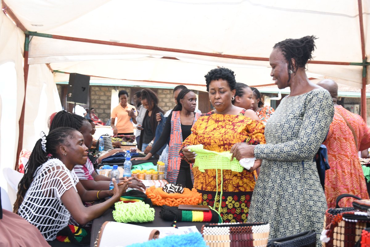 Day 4, CWID in partnership with UAF-Africa brought together women in business for an empowering session focused on economic empowerment and market access.They had a plartform to exhibit their products, share experiences, and explore strategies to grow their ventures. #CWIDGender