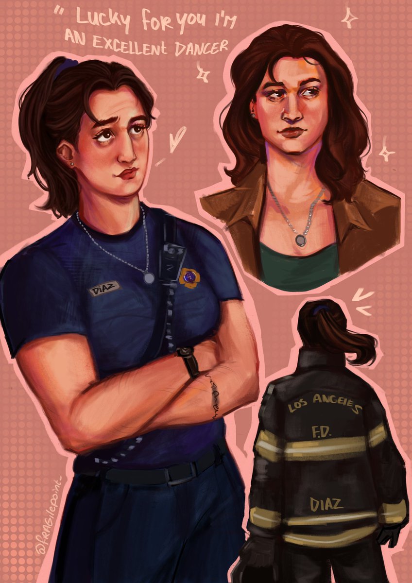 fragilepoint_'s tweet image. THE GIRL (The most badass firefighter lady🙂↕️)
#GirlEddieSpring #EddieDiaz #911onABC