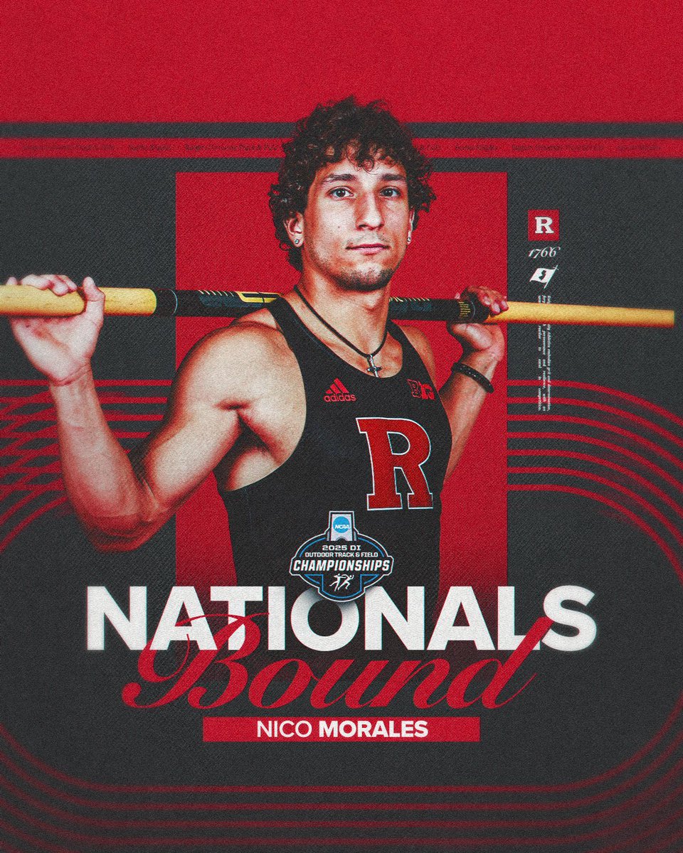 A pair of <a href="/RutgersTFXC/">Rutgers Track & Field/Cross Country</a> pole vaulters R headed to Nationals! #NCAATF