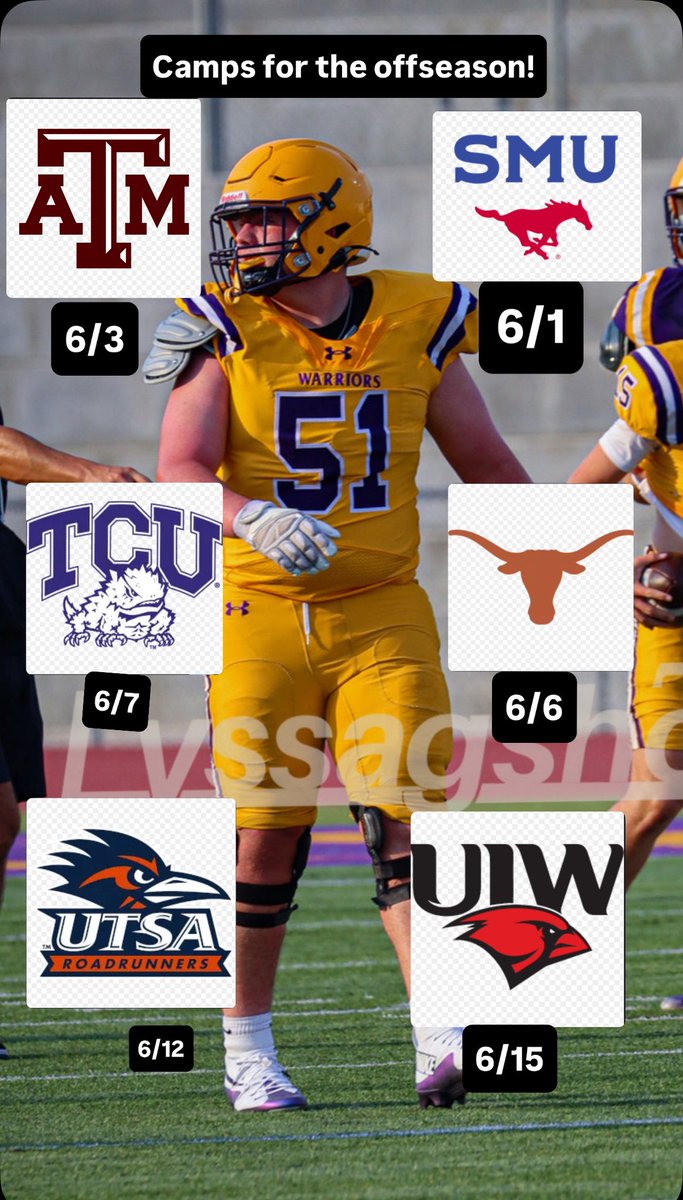 Jon (JP) Danklefs (@jpdanklefs) on Twitter photo These are the camps I will be attending in the offseason as of right now. The Grind never stops! <a href="/FootballPieper/">Pieper Football</a> <a href="/CoachBoothMatt/">Matthew Booth</a> <a href="/CoachBaker_/">Steven Baker</a> <a href="/Coachbrycemac/">Bryce MacDougall</a> <a href="/Coach_Woodard/">Coach Woodard</a> These are the camps I will be attending in the offseason as of right now. The Grind never stops! <a href="/FootballPieper/">Pieper Football</a> <a href="/CoachBoothMatt/">Matthew Booth</a> <a href="/CoachBaker_/">Steven Baker</a> <a href="/Coachbrycemac/">Bryce MacDougall</a> <a href="/Coach_Woodard/">Coach Woodard</a>