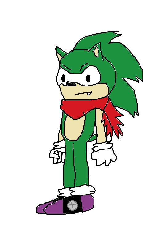 OrtemionQC's tweet photo. This here is the design i would have given to Anti-Sonic (aka Scourge) if i had been on the Archie Sonic team around the time issue 11 was being made. https://t.co/DbghaTE8eJ