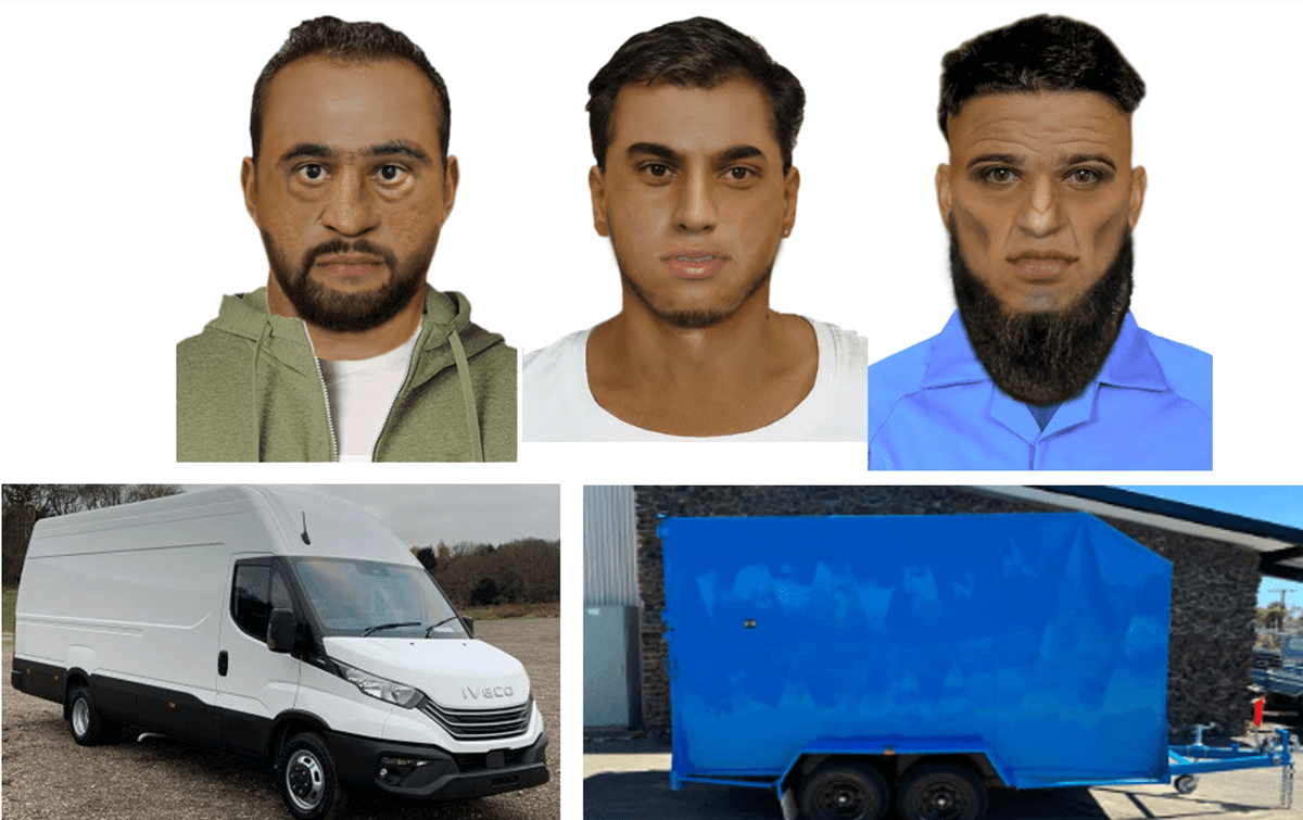 Police are investigating another case of sheep duffing in western Victoria. 
$12,000 worth of merino sheep were stolen last week from a property in Strathlea, where four men were seen herding the animals into an enclosed trailer.
Investigators have released digitally generated