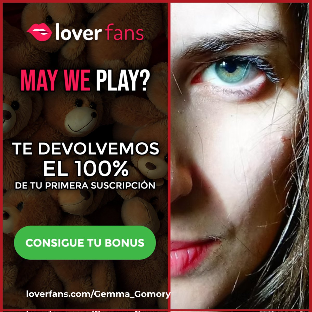Únete a mi lover y la plataforma te devolverá el dinero que gastes a tu cuenta
Así que es GRATIS jejejeje no pierdas esta oportunidad 
Lo que gastes se te devuelve para que puedas volver a gastarlo 
loverfans.com/Gemma_Gomory
Join my lover and the platform will refund the money you