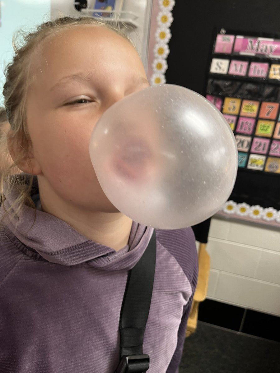 TeacherMrsA3rd's tweet image. 🎉 Bubble Gum Day was a blast!
We kicked it off with a bubble-blowing contest and kept the fun poppin’ with a gum-themed writing craft! 🍬💬
#GoGullLake #GLCSRyan