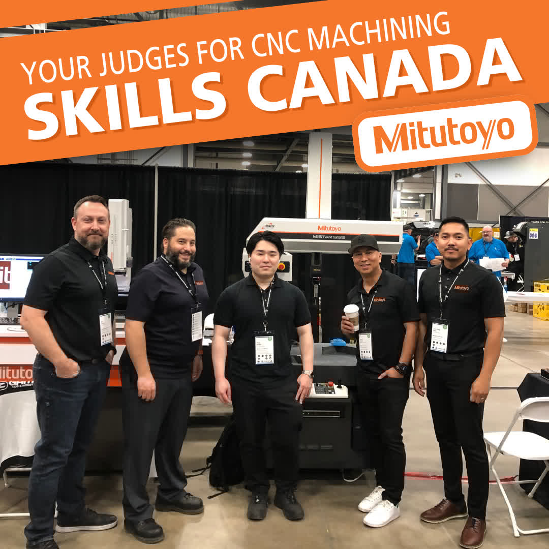 MitutoyoCanada's tweet image. Day 1 at Skills Canada 2025 has been a blast! From meeting talented students to showcasing our cutting-edge precision measurement tools, it's been a fantastic day! Looking forward to an even better Day 2. #SkillsCanada #Day1 #PrecisionMachining #MitutoyoCanada