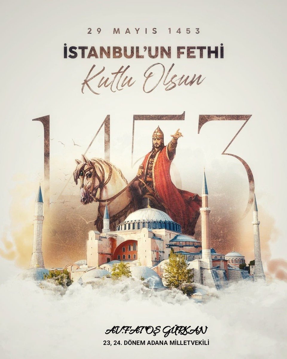 29 Mayıs 1453; bir çağın kaderinin değiştiği gündür..

İstanbul’un Fethi, genç hatta çocuk yaştaki Fatih’in azminin inancının ve zekasının nasıl bir zafere götürdüğünün göstergesi,  milletimizin tarih sahnesindeki yürüyüşünde bir dönüm noktası olmuştur. İstanbul, bu büyük zaferle