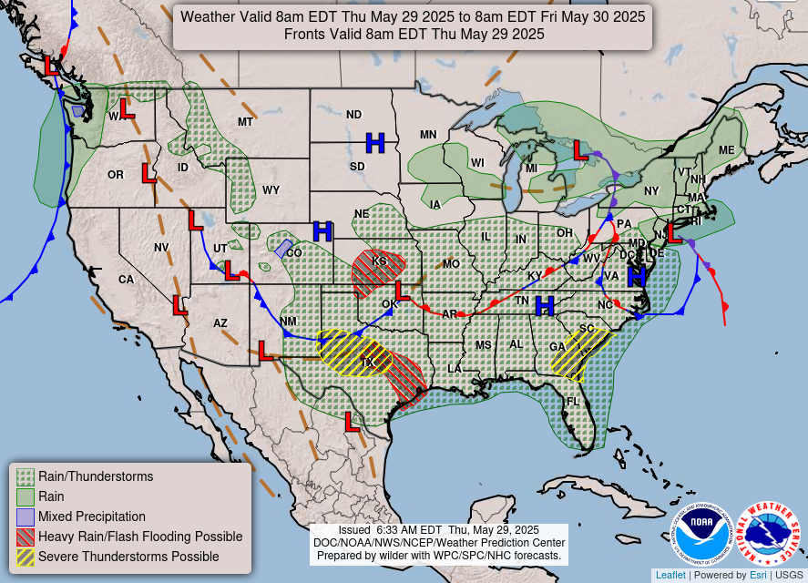 ⛈️ Severe Weather Alert! Storms are sweeping across much of the U.S. today with risks of damaging winds, lrg hail (2"+) &amp; possible tornadoes, especially in the SPlains, SEast &amp; Gulf Coast (Houston &amp; N.O)
Our 24/7 Serv Team is ready before, during &amp; after the storm. 866-537-6034