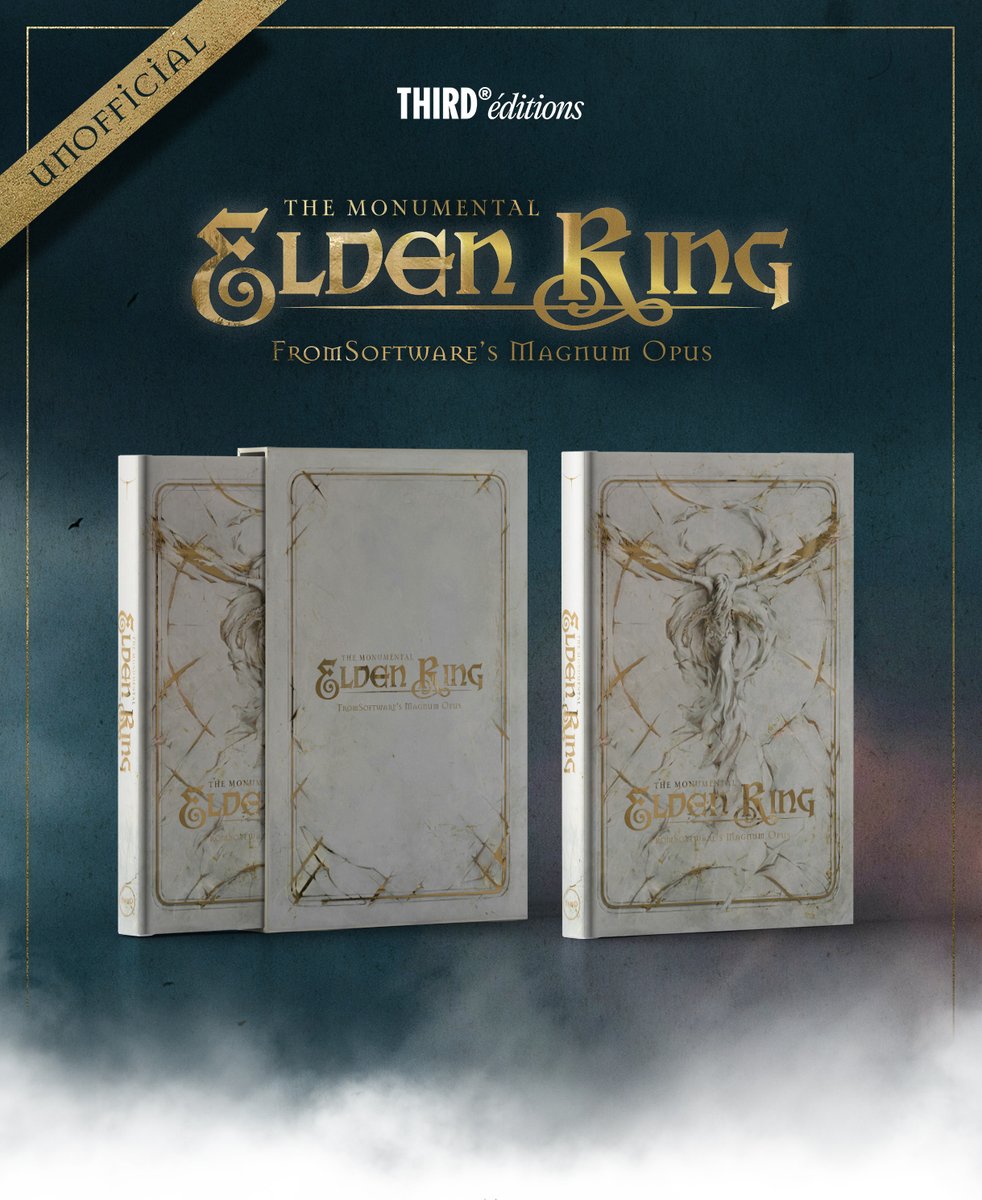 🔥 Our Kickstarter campaign is still LIVE!

📕 "The Monumental Elden Ring" contains everything you need to know about FromSoftware's masterpiece — from behind-the-scenes insights and lore decryption to thematic analysis and much more.

⤵️⤵️⤵️
kickstarter.com/projects/third…