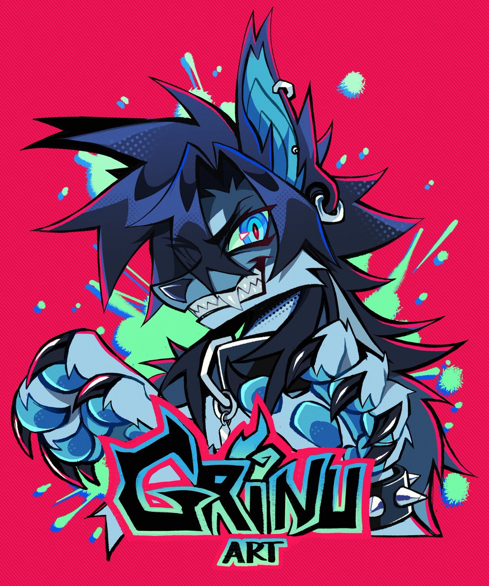 「accidentally drew myself a badge」|ɢʀɪɴᴜ💢のイラスト