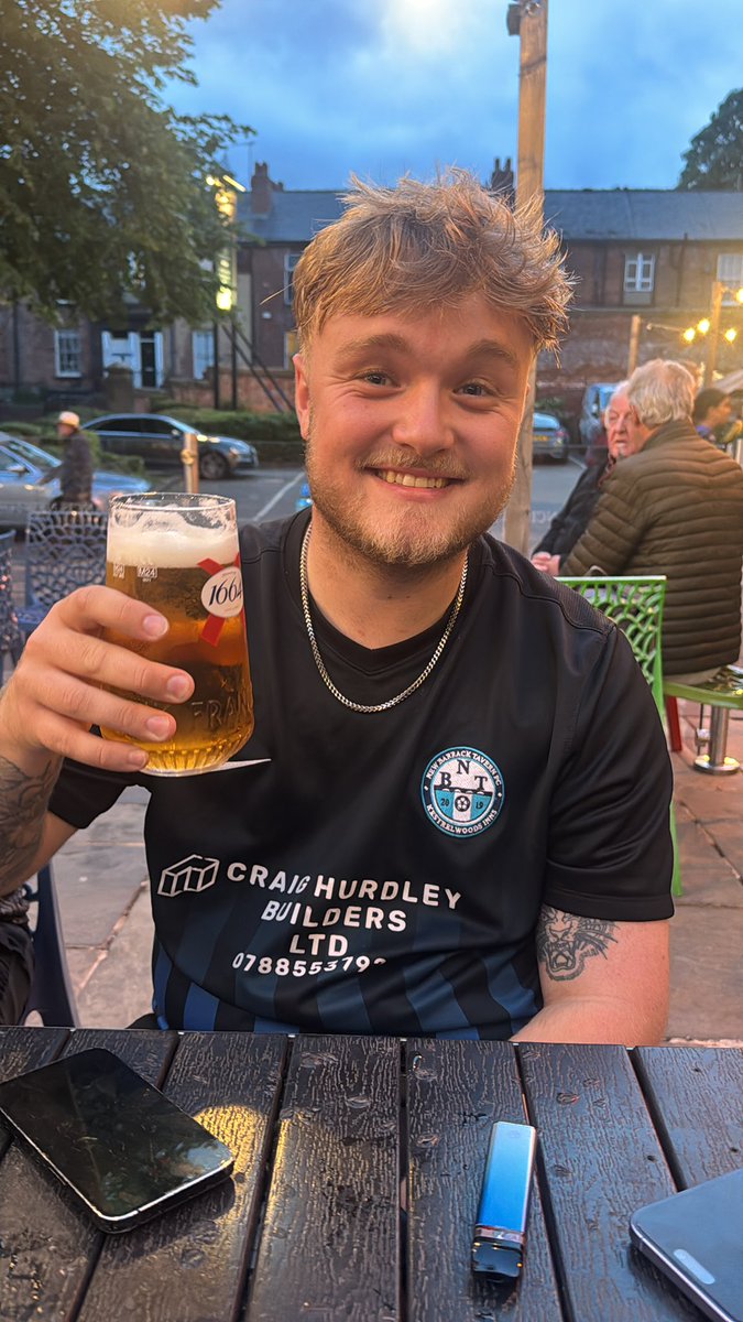 B5s 4-2 Mr Toss

Fuck me, actually best we’ve ever played l. Keeper was class for them, kept them in it. Anyone could’ve had MOTM today, everyone was unreal. Even if they were fucking spastics🤣🤣🤣

MOTM - <a href="/MattHandy2/">Matt.H</a> 🔥🔥🔥

<a href="/Jt_hunnam_/">jt</a> ⚽️⚽️⚽️
<a href="/tom__longden/">Tom Longden</a> ⚽️