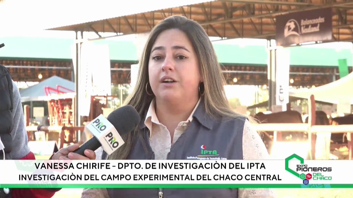 📌 #AHORA en #PROGanadería | Investigación del campo experimental del Chaco Central 

👏🏼 Vanesa Chirife, del Departamento de Investigación del <a href="/IPTA_Paraguay/">IPTA</a>, informó que recientemente fue reinaugurada la unidad demostrativa, tras una importante inversión destinada al