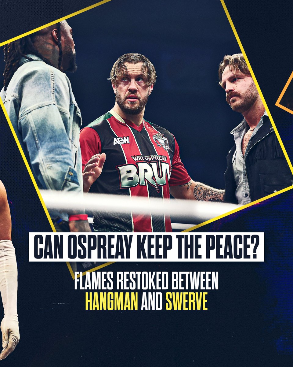 AEWonTV's tweet image. The road to #AEWAllInTexas kicked off with a lot for us to talk about!

What was your favorite moment from this week&apos;s #AEWDynamite available NOW on the TBS app or @SportsonMax